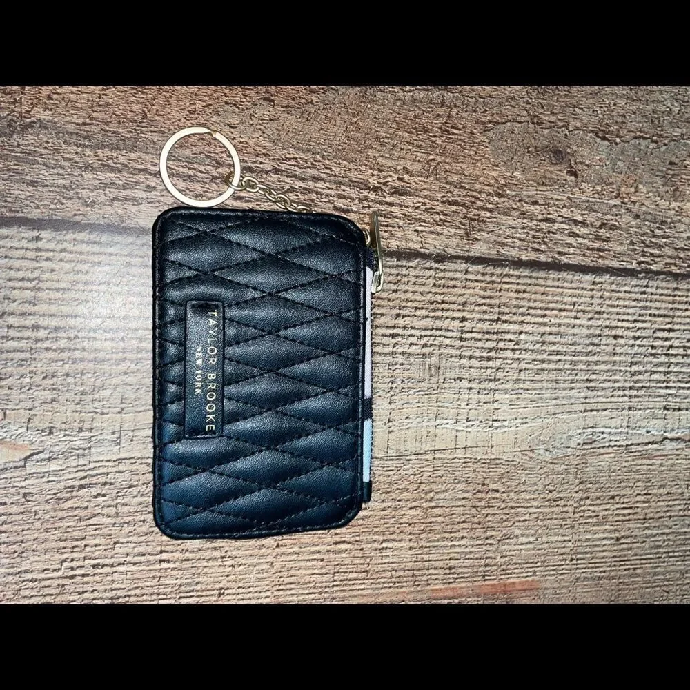 Taylor Brooke New York keychain card holder